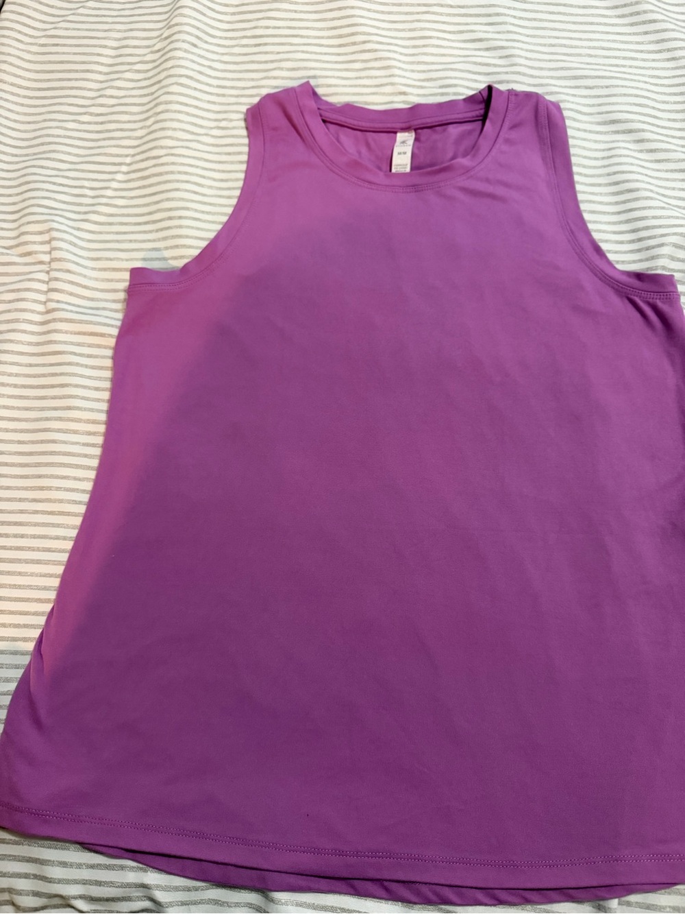 Kyodan Purple Athletic Tank Top
